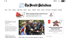 Desktop Screenshot of heraldpalladium.com